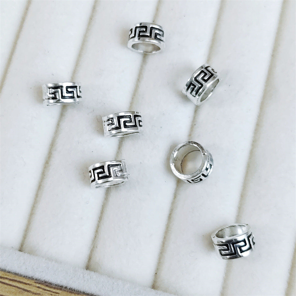 Alloy Ring Spacer Beads 5/7mm Tibetan Silver Style 100pcs 3