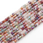 Colorful Faceted Square Seed Glass Beads 2mm 360pcs 15
