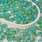 Crackle Glass Beads Round 10mm Transparent Mixed Colors 50pcs 32