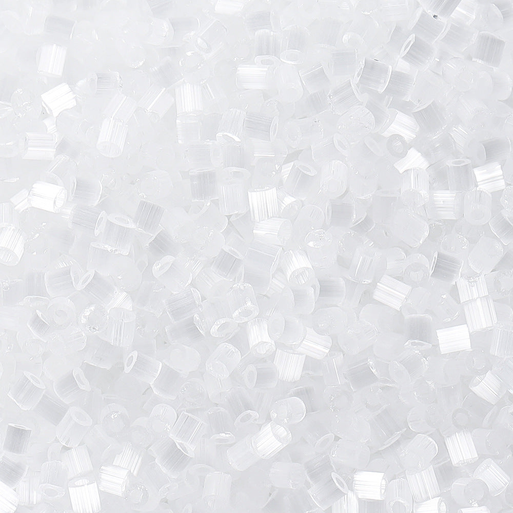 Imitation Opal Seed Bugle Glass Beads 2mm Soft Pastel Glow 5000pcs 18