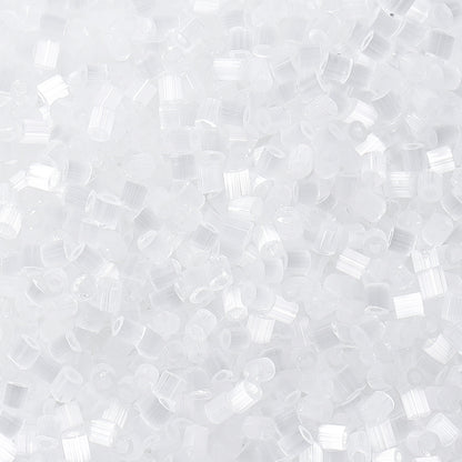 Imitation Opal Seed Bugle Glass Beads 2mm Soft Pastel Glow 5000pcs 18