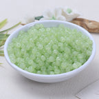 Glass Donut Spacer Beads 4mm Solid Color 200pcs 6