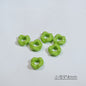 Acrylic Wavy Spacer Beads 9mm Mini Glossy Finish 100pcs 10