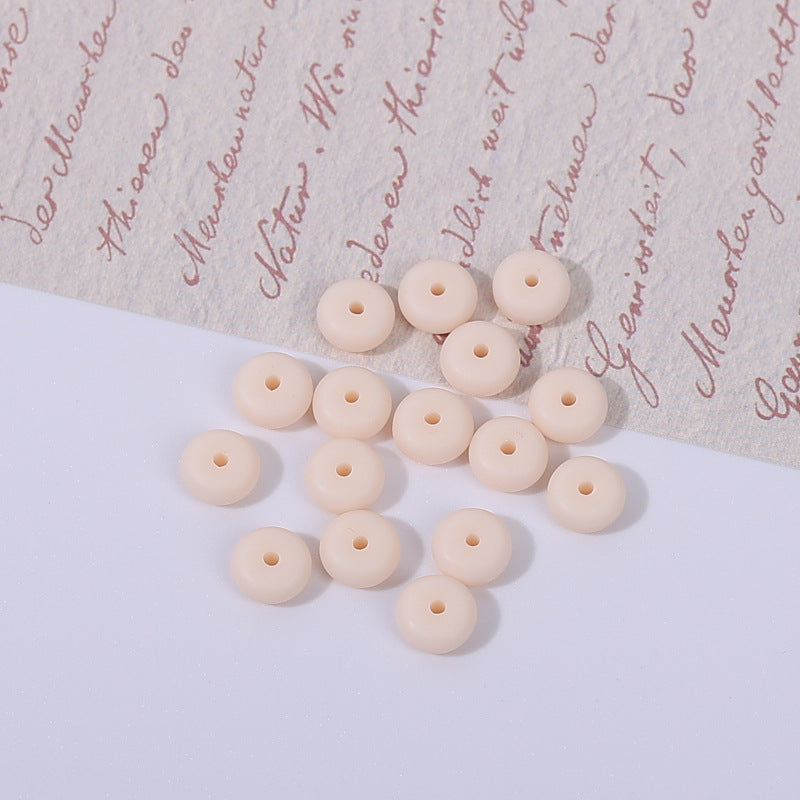 Glass Round Spacer Beads 6mm 8mm Imitation Jade Color 100pcs 5