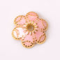 Alloy Flower Bead Caps 10mm Colorful Enamel Tibetan 100pcs 8
