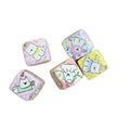 Square Acrylic Beads 14mm Diagonal-hole Adorable Westie 10pcs