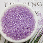 Frosted Seed Glass Beads 3mm Pastel Transparent Colors 300pcs 18