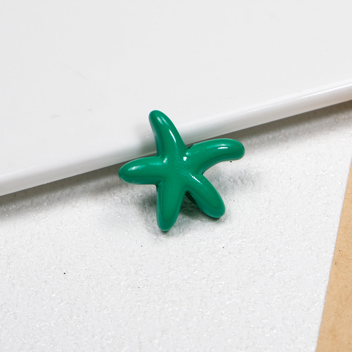 Irregular Starfish Acrylic Beads 21mm Glossy Mixed Colors 50pcs 14