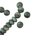 Resin Spacer Beads 10mm Imitation Oil Painting 100pcs 3