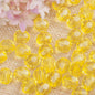 Faceted Clear Bubblegum Beads 20mm Translucent Chunky Acrylic 110pcs 13