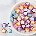 Color Heart Acrylic Beads 8-10mm Mixed Shapes and Colors 100pcs 6