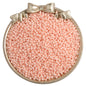Frosted Seed Glass Beads 4mm Pastel Colors Matte Finish 320pcs 13