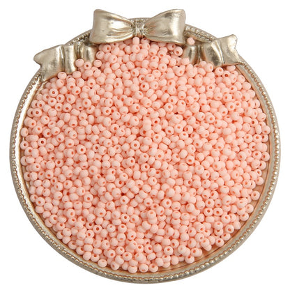 Frosted Seed Glass Beads 4mm Pastel Colors Matte Finish 320pcs 13