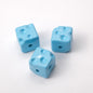 Painted Square Acrylic Beads 14mm Colored Baking Cheese Style 100pcs 13