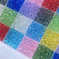 Transparent Round Glass Beads 6mm Crystal Clear Colors 100pcs 6