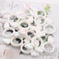 UV Color Plated Solid Color Varied Sakura Angel Wings Acrylic Beads 2pcs 22