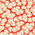 Fruit Cake Pattern Clay Beads 10mm Polymer Mixed Colors 100pcs 6