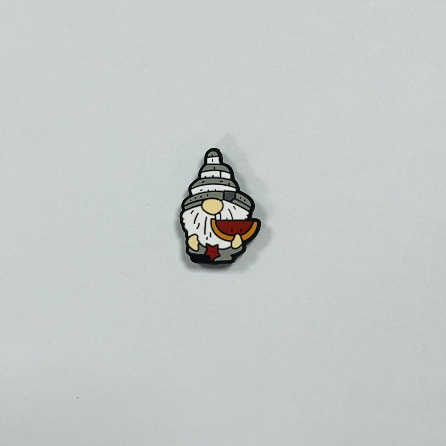 Silicone Focal Beads Cartoon Dwarf Holding Various Items 20pcs 12