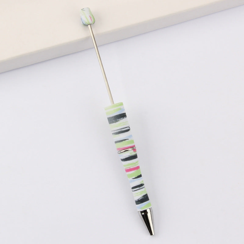 Beadable Pen Printed Pattern Plastic Light Weight
