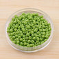 Ceramic Electroplated Seed Glass Beads 4mm Glossy Mixed Colors 460pcs 17