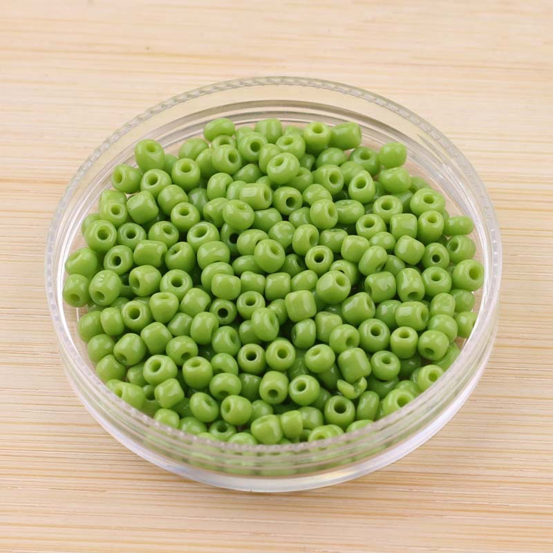 Ceramic Electroplated Seed Glass Beads 4mm Glossy Mixed Colors 460pcs 17