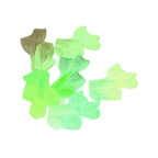 Glow in Dark Tulip Bouquet Resin Beads 37mm Iridescent Pastel 50pcs 5