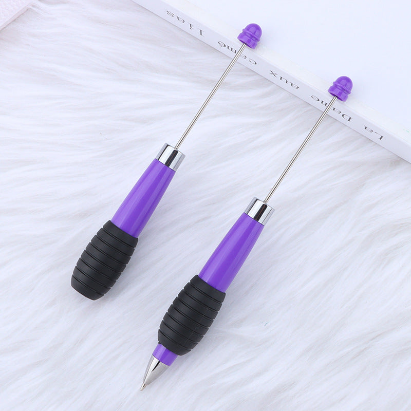 Beadable Telescopic Pen Colorful Ergonomic Rotary Ballpoint 1.0mm 14