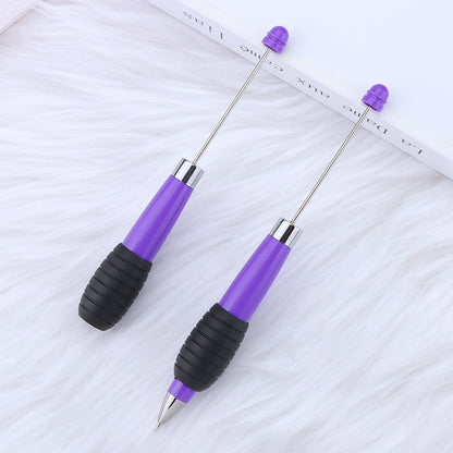 Beadable Telescopic Pen Colorful Ergonomic Rotary Ballpoint 1.0mm 14