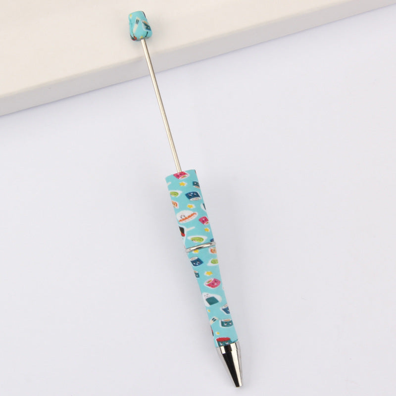 Beadable Pen Printed Pattern Plastic Light Weight