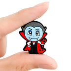 Silicone Focal Beads Vampire Holding Dripping Heart 20pcs 3