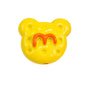 Hand Painted Bear Acrylic Beads 25mm Glossy Colorful 10pcs 12