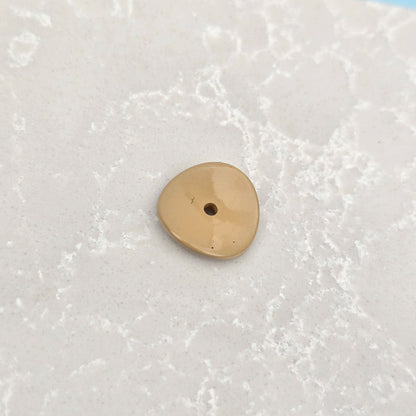 Acrylic Potato Chips Spacer Beads 14mm Baking Painted 20pcs 23