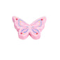 Hand Painted Butterfly Acrylic Beads 25mm Enamel Finish 10pcs 7
