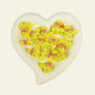 Silicone Focal Beads Mickey Head Polka Dot with Heart Accent 20pcs 9