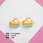 Spongebob Series Resin Beads Glossy Pastel Character Faces 20pcs 7