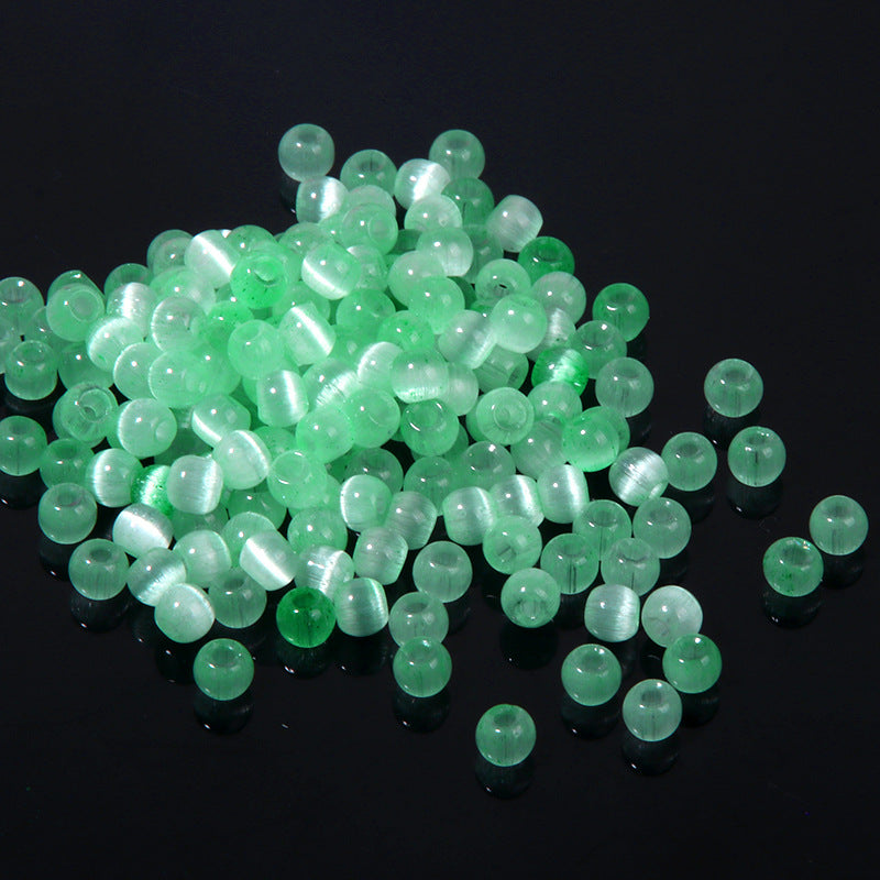 Seed Glass Beads 4mm Shimmer Imitation Opal Mixed Colors 400pcs 12