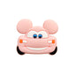 Silicone Focal Beads Automotive Car Design with Mouse Ears and Bright Expressions 20pcs 9