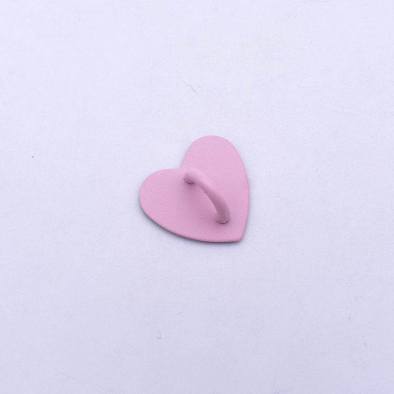 Metal Phone Ring Holder Stand Adhesive Heart Square Bear Shapes 30