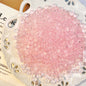 Electroplated Transparent Diamond Glass Beads 6mm 8mm 60pcs 6