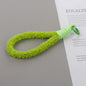 Plush Phone Charm Candy Color Soft Polyester Loop 2pcs 16cm 7