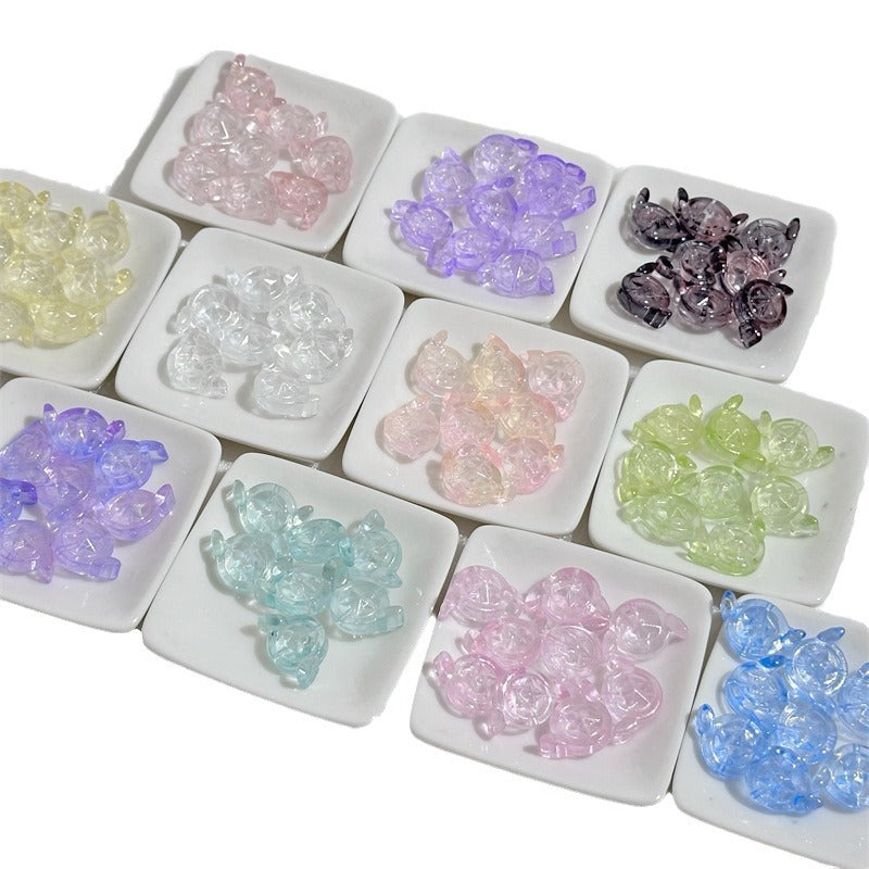 Electroplated Czech Glass Beads Star Shape 14mm Lavender 100pcs 5