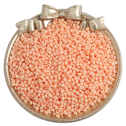 Frosted Seed Glass Beads 4mm Pastel Colors Matte Finish 320pcs 14