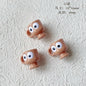 Personification Cup Acrylic Beads 18mm Enamel Glossy 6pcs 14