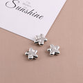 Silver Tone Irregular Shape CCB Plastic Beads 200pcs 6