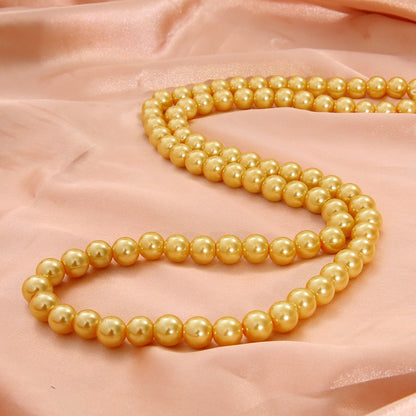 Pearl Round Glass Beads 10mm Imitation Lustrous Colors 20pcs 13