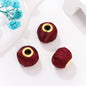 Fabric Spacer Beads 15mm Silky Large Hole 100pcs 7
