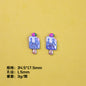 Playful Fruit Popsicle Resin Beads Glossy Pastel Colors 10pcs 8