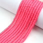 Flat Clay Beads 6mm Solid Color Smooth Polymer Disc 10strands 36