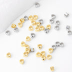 Brass Arc Triangle Spacer Beads 2.5mm 100pcs