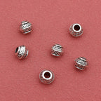 Alloy Circular Pattern Spacer Beads 9mm Large Hole 1pc 2
